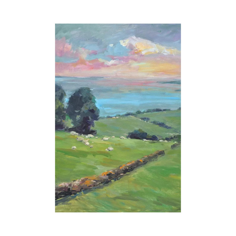 Fields Of Green 1 Piece Wrapped Canvas Wall Art, 66.04 cm H x 45.72 cm W x 3.175 cm D