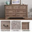 Commode double en bois 7 tiroirs Coghiel-105513580