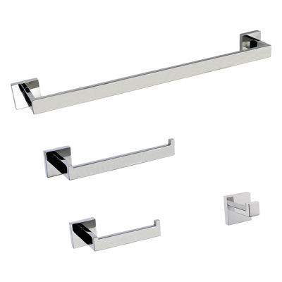4 - Piece Bathroom Hardware Set