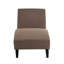 Chaise longue rembourrée incurvée pour le salon