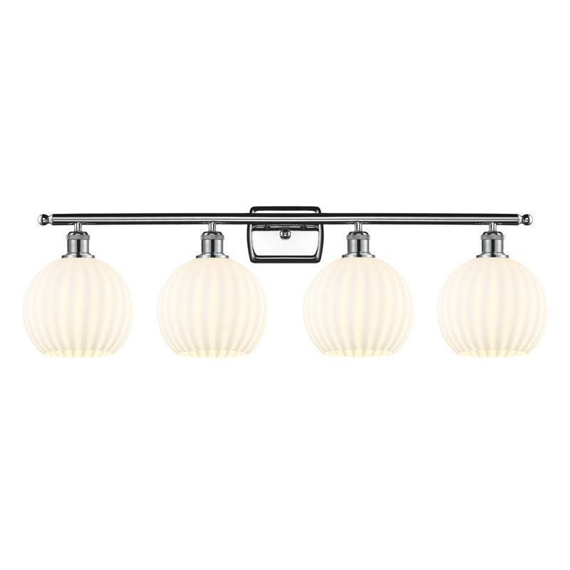 Beejay 4 - Light Dimmable Vanity Light, Polished Chrome