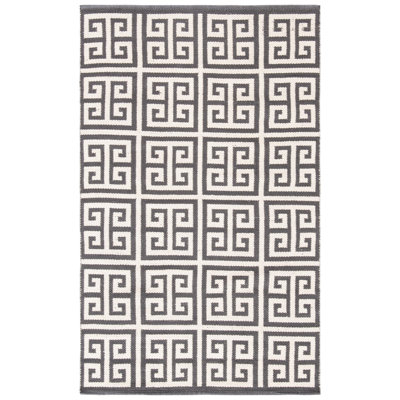 Royalton Hand Woven Cotton Geometric Rug