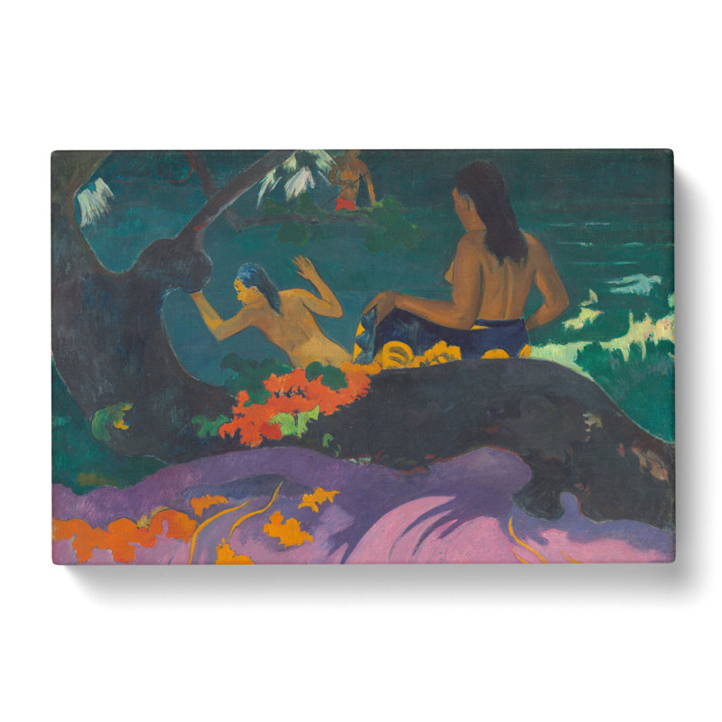 By the Sea by Paul Gauguin - Wrapped Canvas, 40cm H x 60cm W x 3cm D