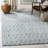Eubank Tufted Wool Performance Geometric Rug-1951197675