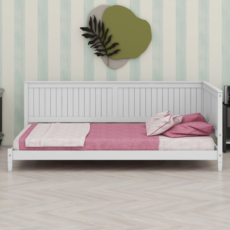Wood Daybed/Sofa Bed, White