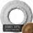 Endurathane Lisbon Ceiling Medallion, 15 3/8"OD x 7"ID x 1"P (Fits Canopies up to 7"), Hand-Painted Smokey Topaz Crackle Finish-27785916