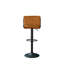 Swivel Yes Bar Stool with Steel Frame-1665404239