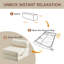 1 Seater Chenille Sofa Bed
