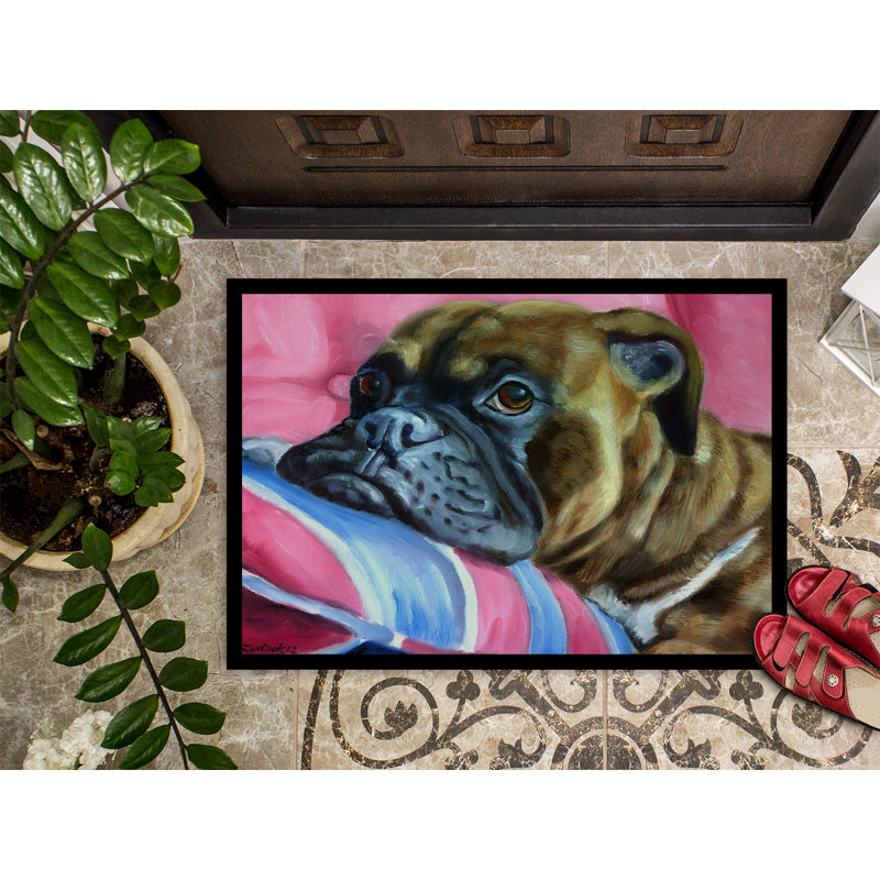 Non-Slip Outdoor Doormat, Rectangle 1'6" x 2'3"