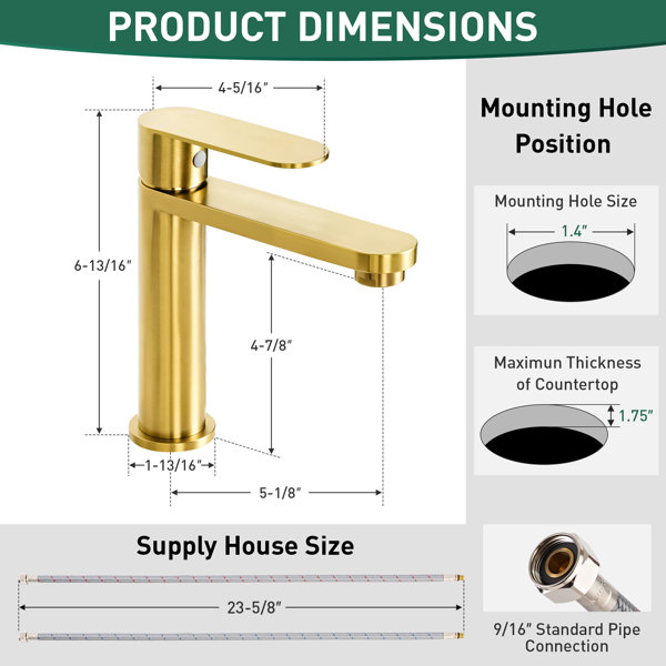 Dimensions du produit
