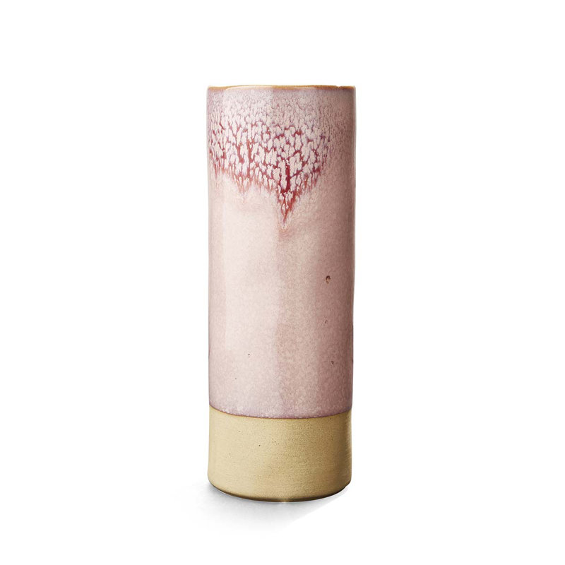Minerals Medium Vase, Rose Quartz