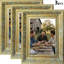 Cadre photo mural 3 pièces 5 "x 7" doré antique-132201855-132201857-132201854