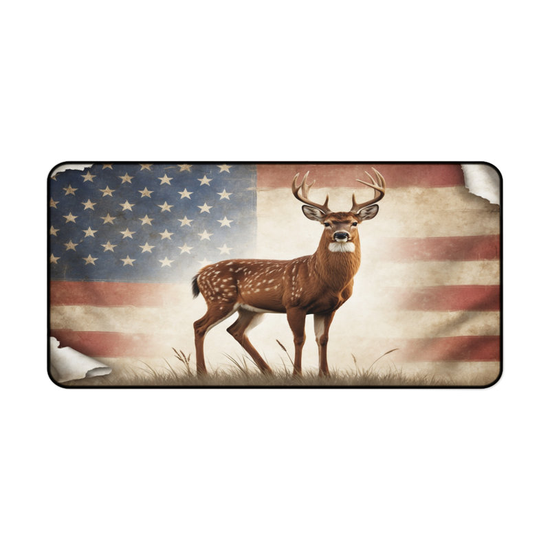 Polyester Desk Pad, 14.4x12.1