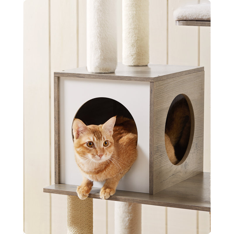 165cm H Cat Tree, Greige