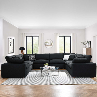 Canapé modulaire en tissu 8 pièces Commix
