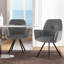 Scullion Velvet Swivel Armchair