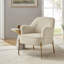 Chaise contemporaine Cleo de 26 po de largeur avec accoudoirs encastrés-1045306429