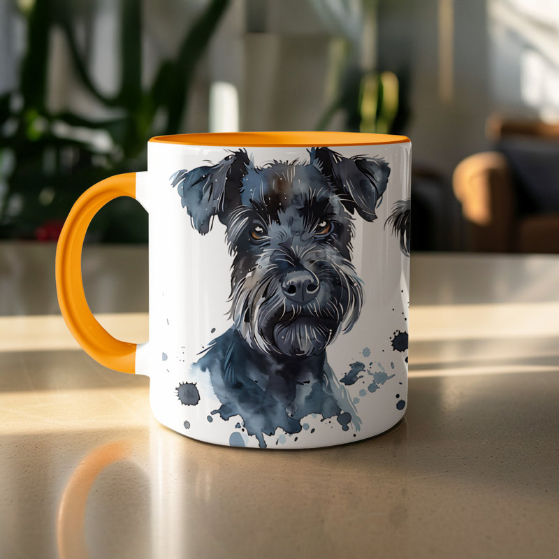 Mug, 4, Orange