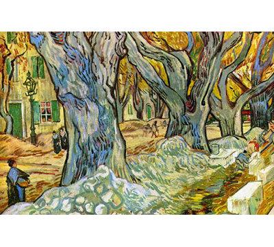 " Roadman " by Vincent Van Gogh