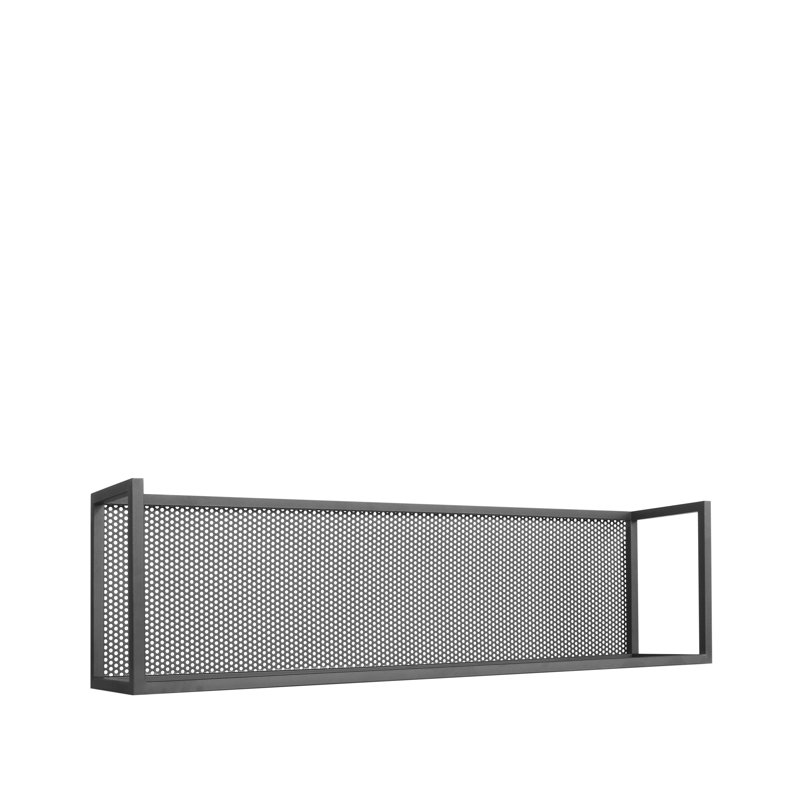 Marez Metal Accent Shelf, 25cm H x 90cm W x 18cm D