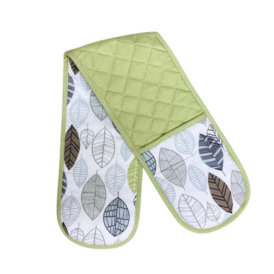 ClassicLiving Floral Cotton Oven Mitt