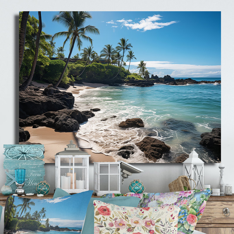 Maui Tropical Dreamscape II - impression sur métal Maui, H 24 po x l 32 po