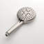 1 jet 11,8 po Double pomme de douche murale fixe et portative 2,5 GPM avec barre coulissante, jets pour le corps-111969364