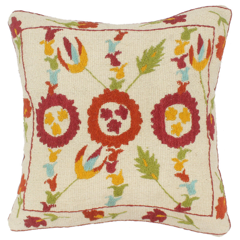 Coussin Boho Boho Chic Burge Kilim Suzani