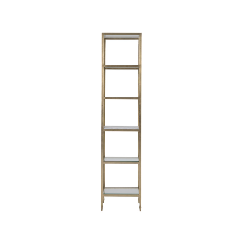 Signature Designs Sashay Gold Slim Etagere