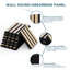6PC X 94.5" X 7.9" 3D Acoustic/Sound Proof Wood Slat Wall Panels (Set Of 6/ 31 Sq. Ft.) (Set Of 6)-102346498