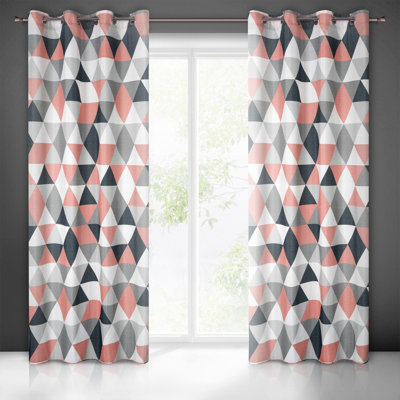 Medora Semi Sheer Curtains Single Panel
