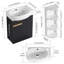 Meuble-lavabo de salle de bain avec lavabo et support de rangement-1544501158