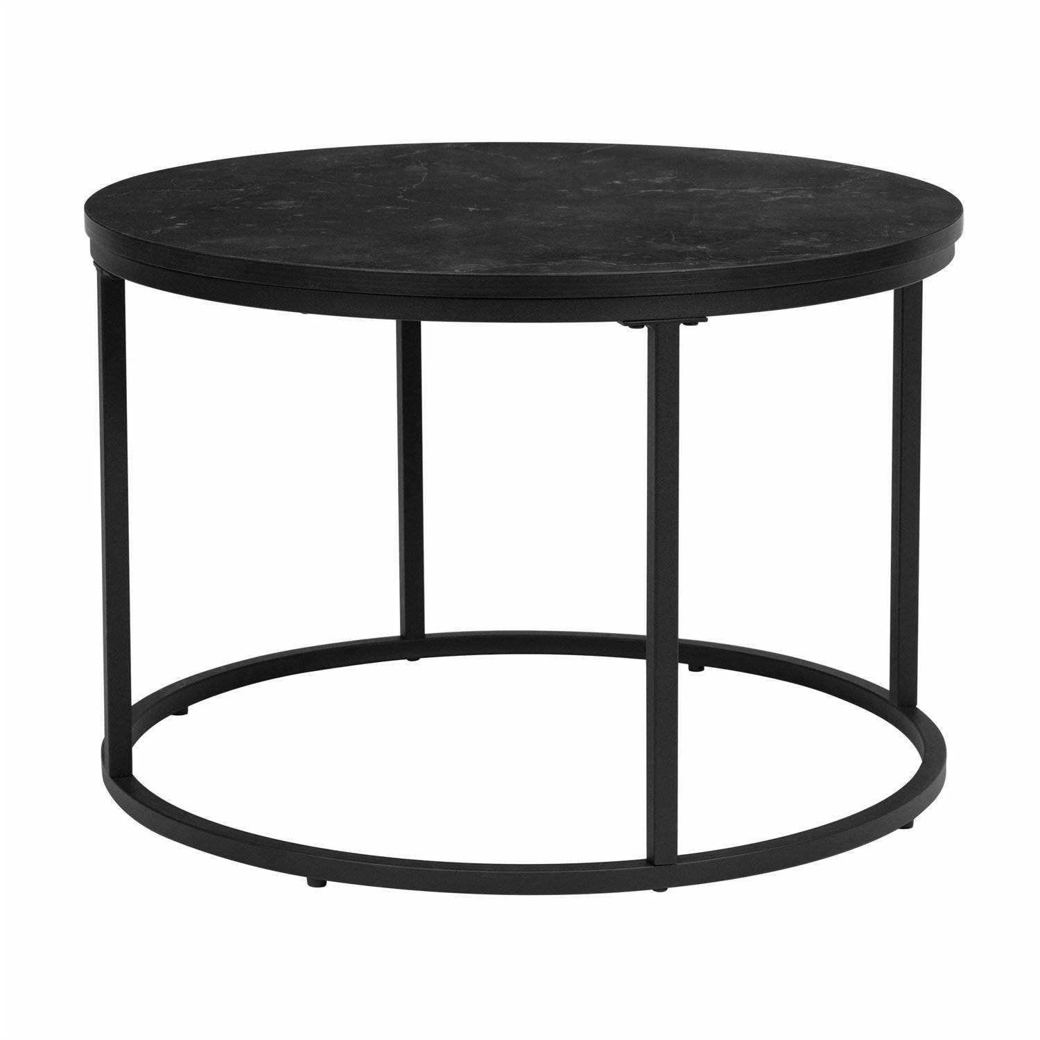 BATH Versatile Modern Round End Table With Faux Marble Top - Quality ...