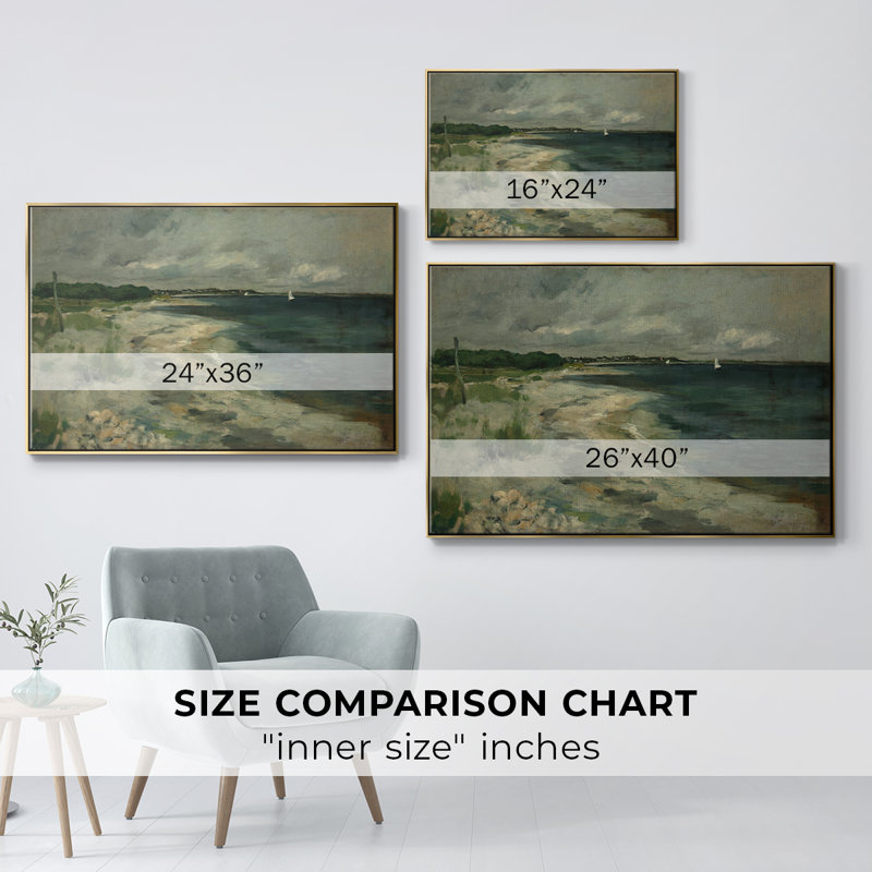 "Vintage Landscape -CCCL XXVII" sur toile, Or, H 27 po x l 41 po