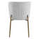 Ayjai Upholstered Full Back Side Chair in Gray