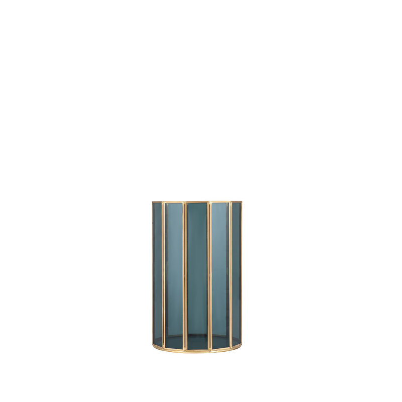 Tabletop Lantern, 31cm H x 20cm W x 20cm D