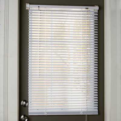 Store vertical blanc occultant