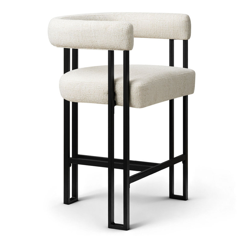 Tabouret de bar 24 po, Beige