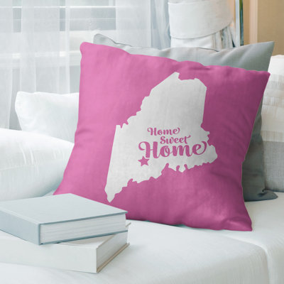Home Sweet Throw Pillow