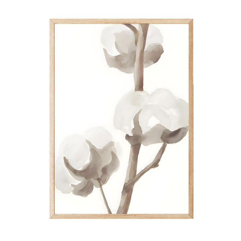 Peinture décorative encadrée