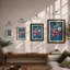 Garden in Bloom Botanical - Framed Print-591293306-591293300