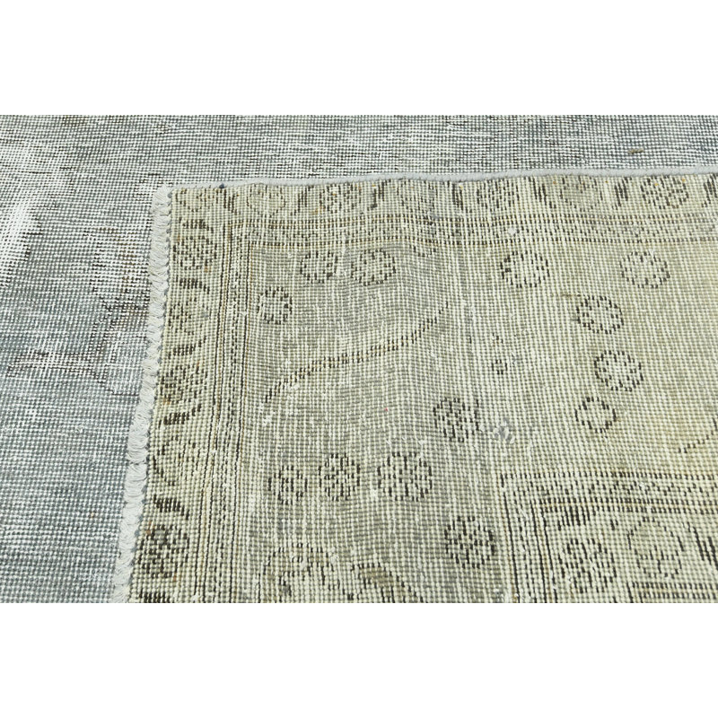 Tapis unique bleu / brun 9 pi 8 po x 12 pi 3 po Nataly
