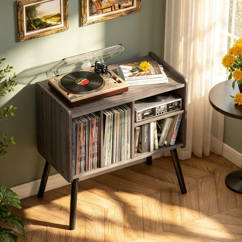 68 cm H Media Shelves