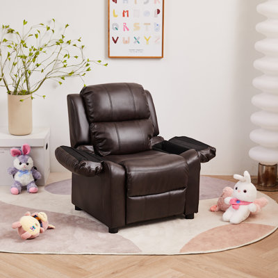 Fauteuil inclinable pour enfant de 14,2 po avec repose-pieds pliable Alexzia