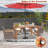 Bylas Rectangular Acacia Solid Wood Outdoor Dining Table Yes ,-1157002640
