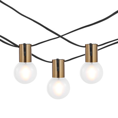 Walling Outdoor 10 - Bulb 120'' Plug-in String Light
