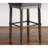 Wood Upholstered Counter Height Stool
