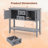 Buffet Sideboard Cabinet Entryway Console Table with 2 Doors and 2 Drawers Gray-1849609017