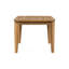 Table basse d'extérieur en bois d'acacia