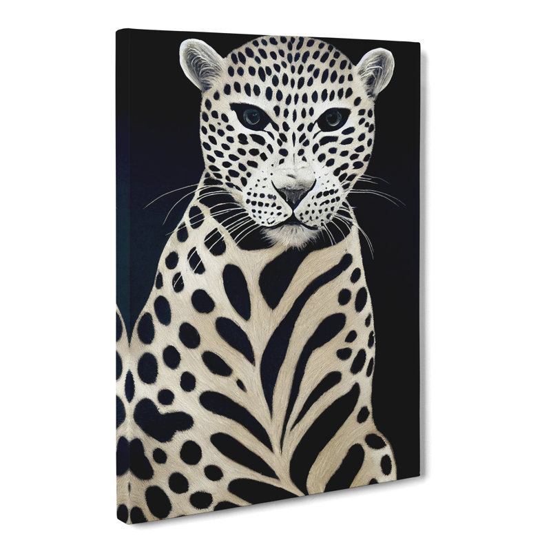 Leopard Modern - Wrapped Canvas, 76cm H x 50cm W x 3cm D